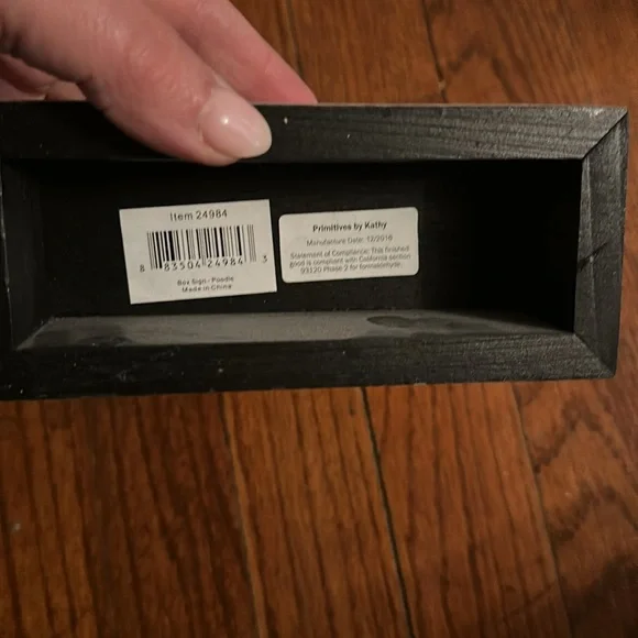 All you need is Love … and a poodle sign small desk - Picture 3 of 3